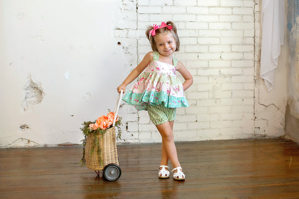 Cherry Blossom Tunic Twirl Top