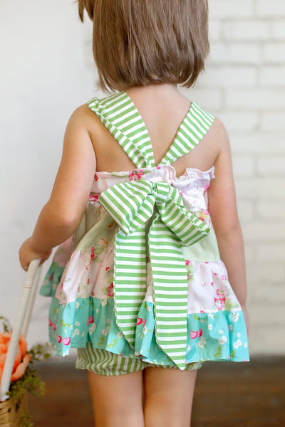 Cherry Blossom Tunic Twirl Top
