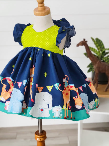 Zoo Party Kenzie Dress