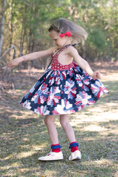 4th of July Patchwork Sundress