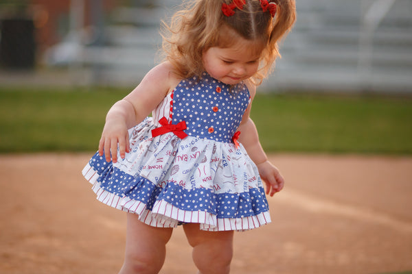 Batter Up, Babe Romper