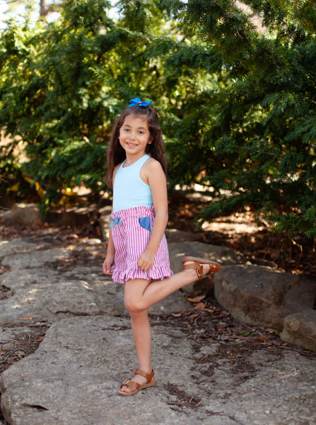 Nautical Stripe Shorts