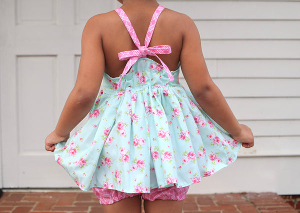 Pink Floral Aubree Tunic