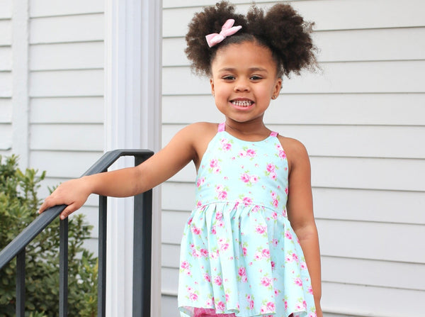 Pink Floral Aubree Tunic