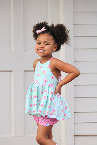 Pink Floral Aubree Tunic