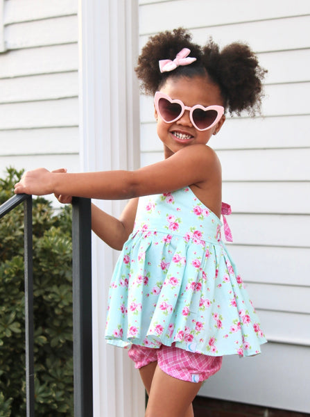 Pink Floral Aubree Tunic