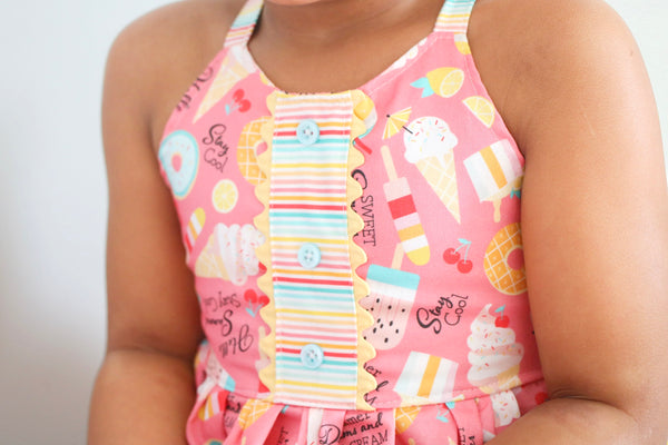 Ice Cream Aubree Dress