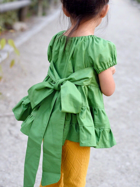 Solid Tunic Twirl Top