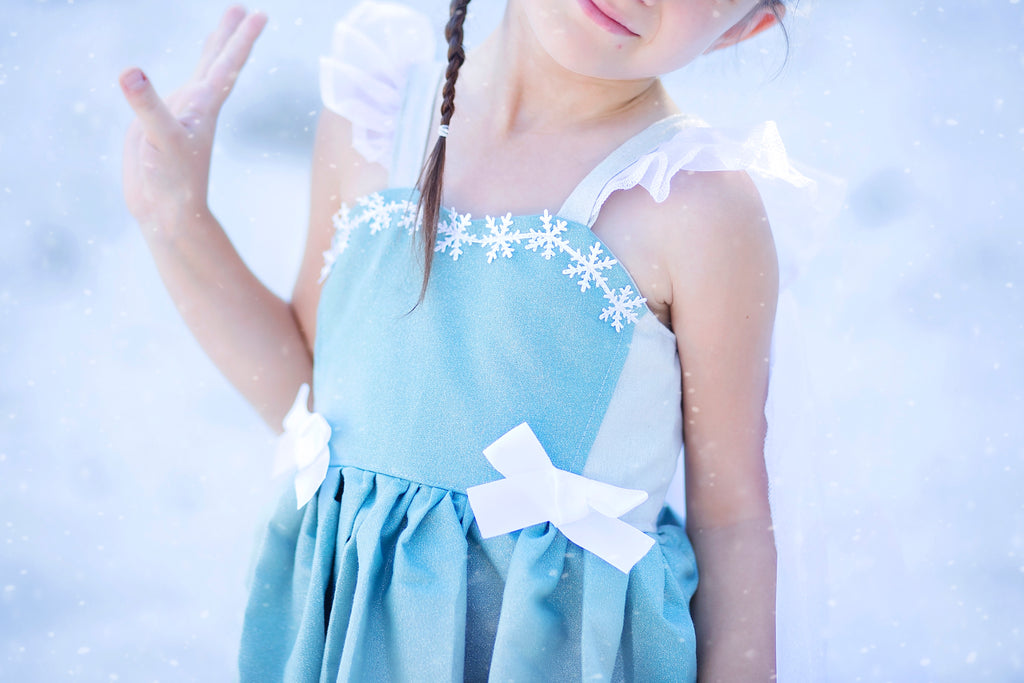 Snow Princess Dress Blu Moon Design Snow Princess Dress Blu Moon Design