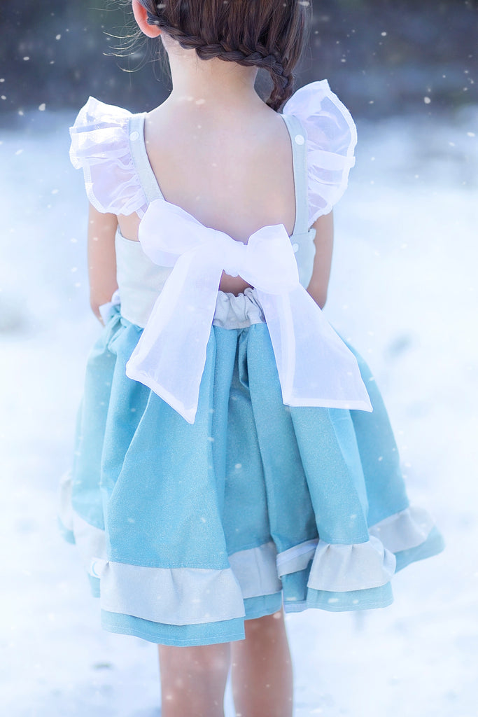 Snow Princess Dress 10 / Dress Plus Bloomers Snow Princess Dress 10 / Dress Plus Bloomers