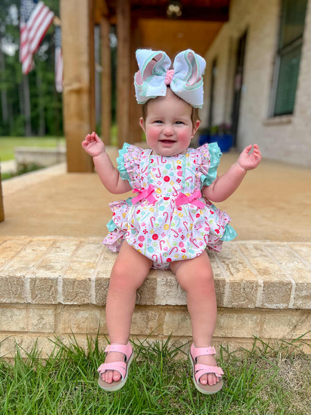 Candy Christmas Emmy Romper