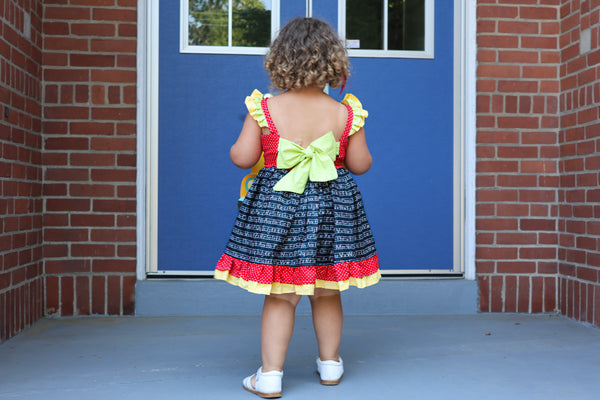 Chalkboard Personalized Dress