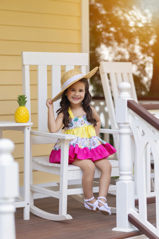 Pineapple Tunic Twirl Top