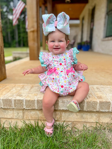 Candy Christmas Emmy Romper