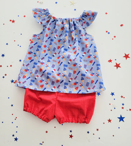 4th of July Sweets Simple Top