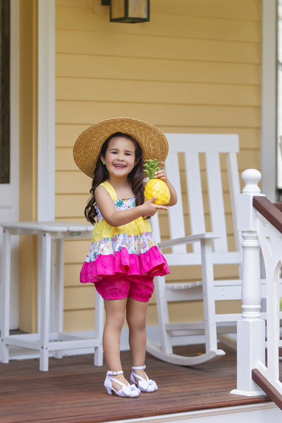 Pineapple Tunic Twirl Top