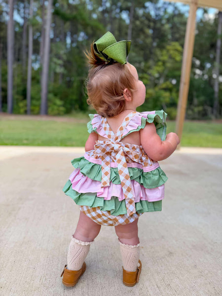 Fall Goose Romper