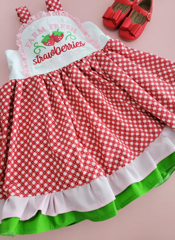 Strawberry Farm Dress