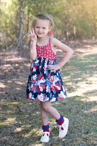 4th of July Patchwork Sundress