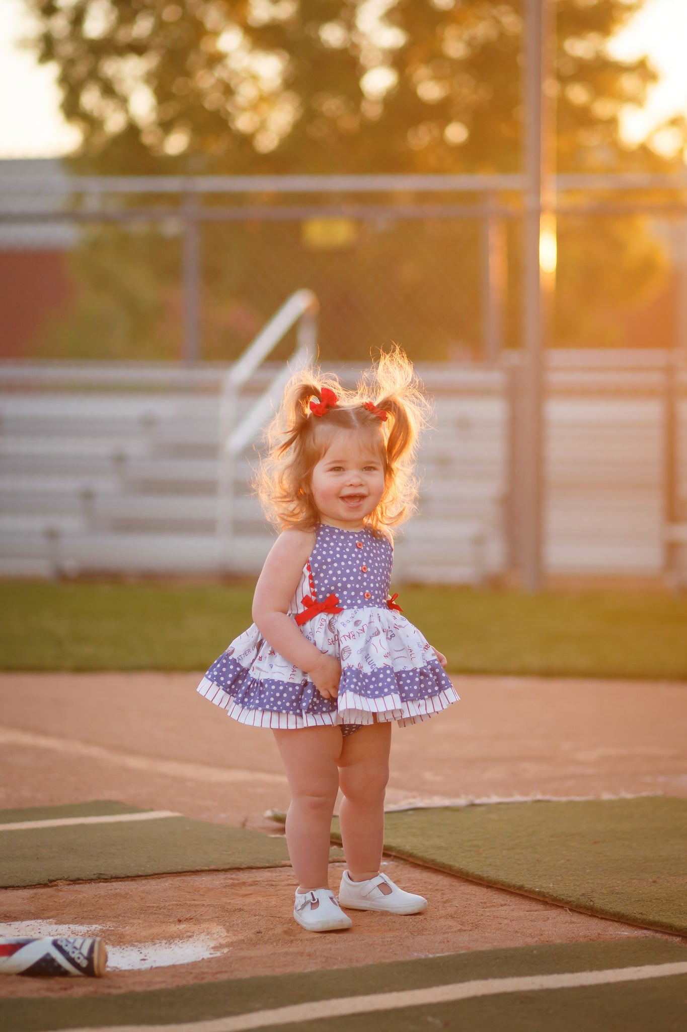 Batter Up, Babe Romper