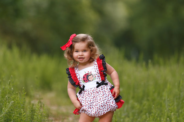 Little Love  Bug Romper or Dress