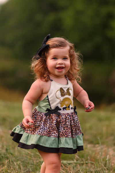 Animal Kingdom Skirted Romper