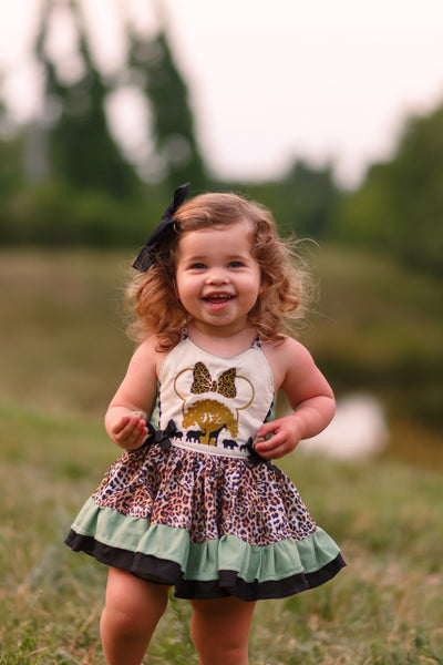 Animal Kingdom Skirted Romper