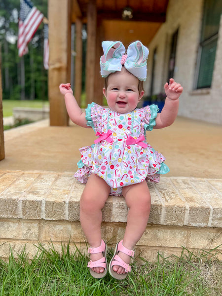 Candy Christmas Emmy Romper