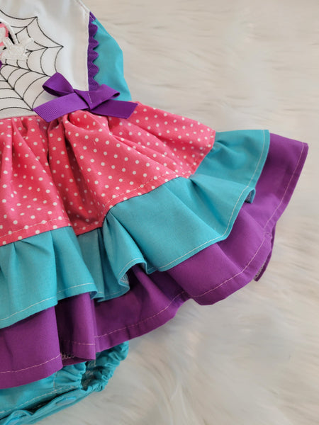 Ghosty Girl Dress and Skirted Romper