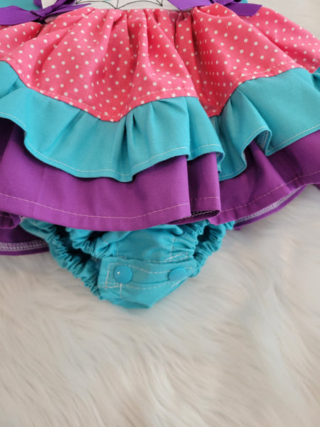 Ghosty Girl Dress and Skirted Romper