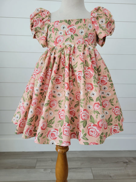 Vintage Floral Dress