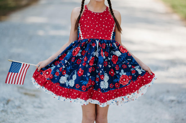 Firecracker Cutie Aubree Dress