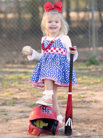 Baseball Tunic Top
